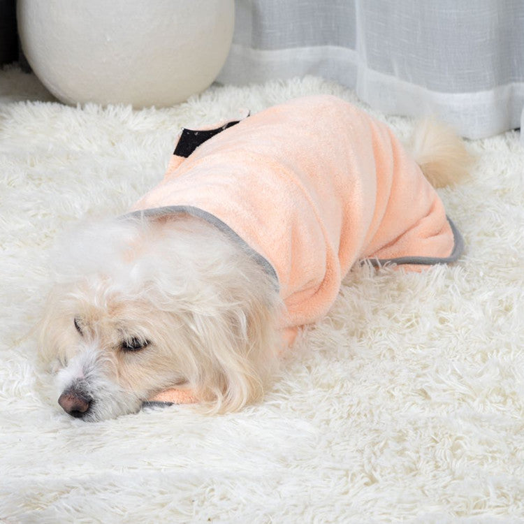 QuickDry™ Pet Bathrobe Microfiber Towel