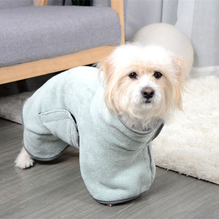 QuickDry™ Pet Bathrobe Microfiber Towel