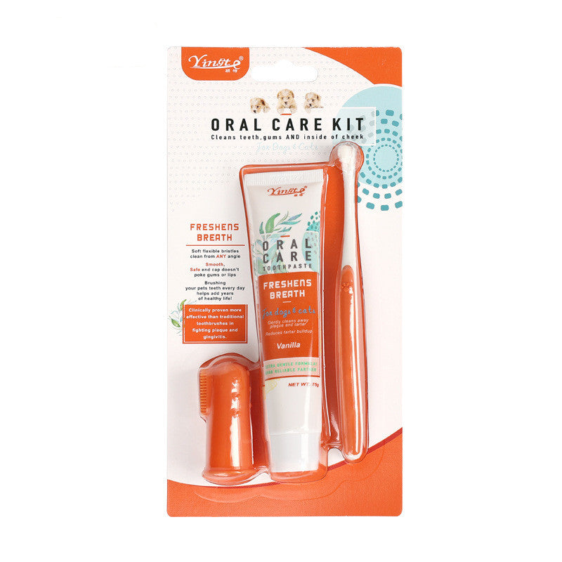 Pet Toothbrush Set - Happy teeth, Happy Pet