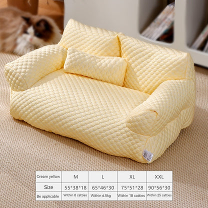 All-Seasons Pet Sofa - Removable, Washable, Waterproof, and Breathable