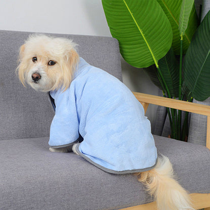 QuickDry™ Pet Bathrobe Microfiber Towel