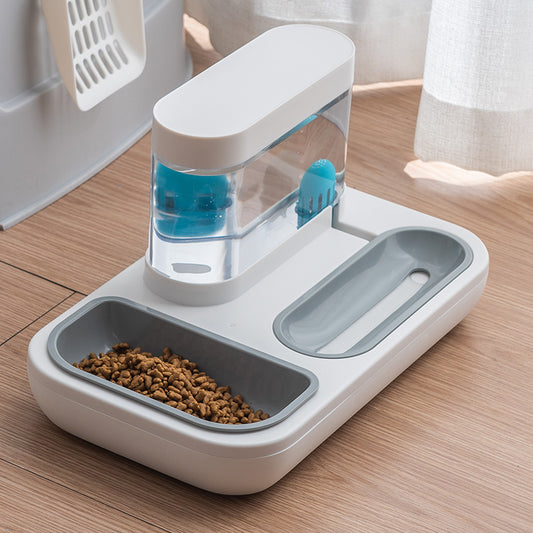 Pawsome Pet Feeder Bowls - Automatic Drinking Fountain with 1.5L