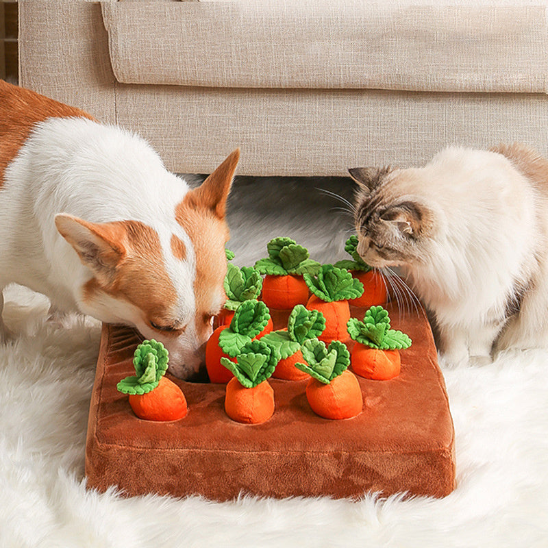 Carrot Crunch - Interactive Plush Toy