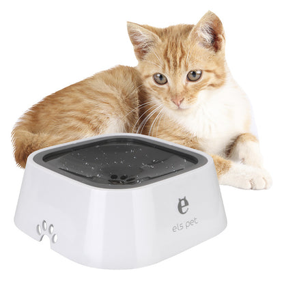 AquaSaver™ Floating Water Bowl - No More Spills, Just Happy Sips!