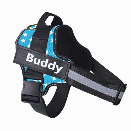 Personalized Reflective Dog Harness