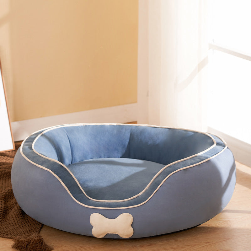 CozyHaven™ Pet Bed - Winter Warmth and Comfort