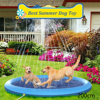 Non-Slip Splash Pad™ - Fun Summer Water Play for Pets