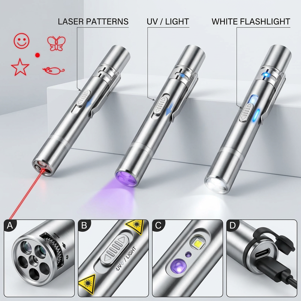 Rechargeable Cat Laser Pointer