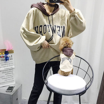 Matching Dog and Owner Hoodie