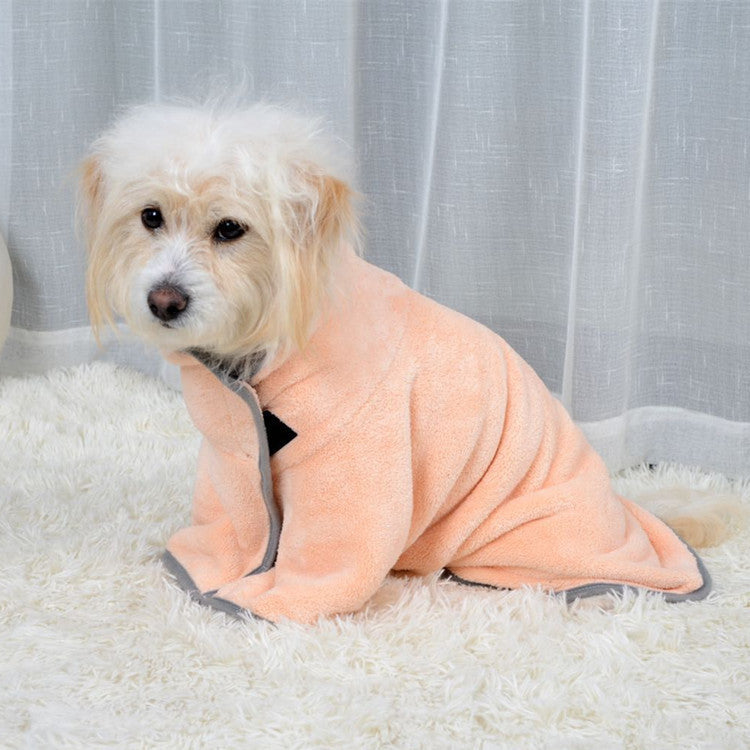 QuickDry™ Pet Bathrobe Microfiber Towel