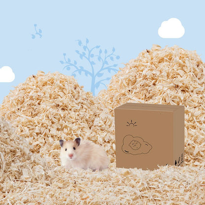 PoplarPaws™ Hamster Bedding - Premium Deodorant Wood Shavings