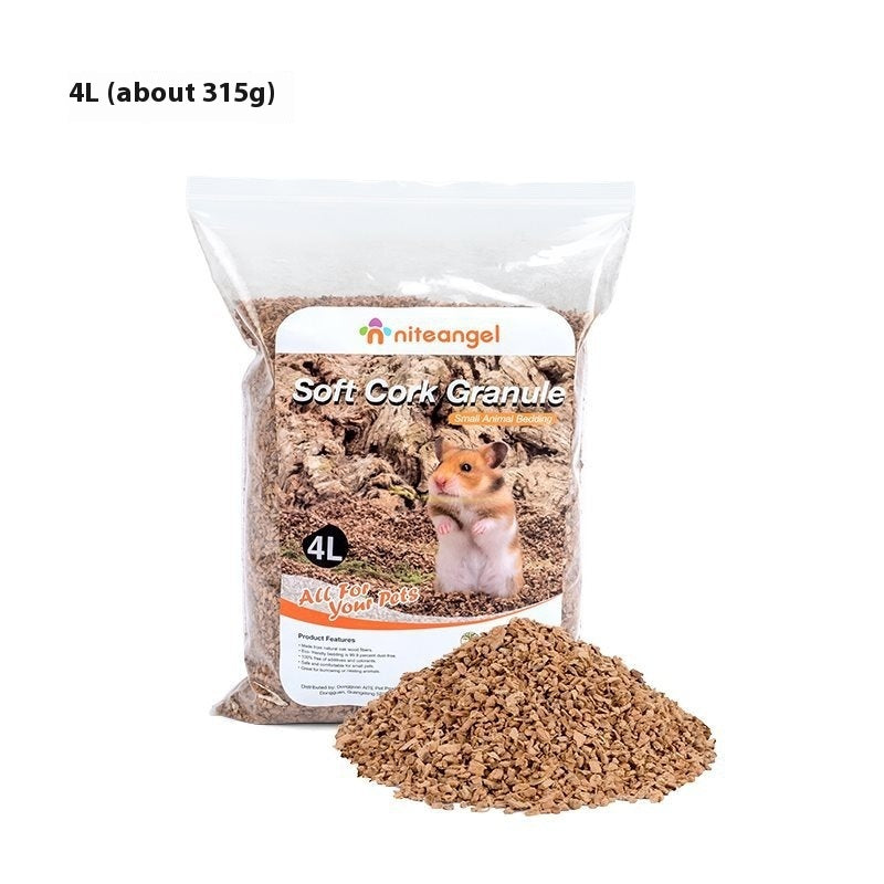 Oak Cork Grain Hamster Bedding - Supplies for Your Hamster Habitat