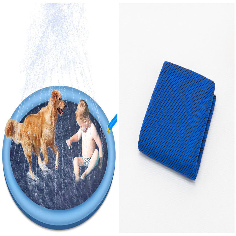 Non-Slip Splash Pad™ - Fun Summer Water Play for Pets