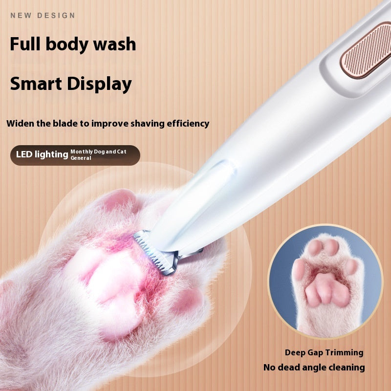 Purrfect Paw Trimmer with LED Light