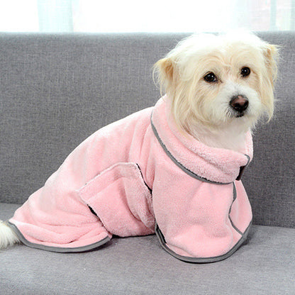 QuickDry™ Pet Bathrobe Microfiber Towel