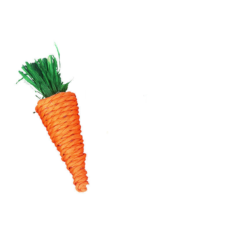 Crunchy Carrot Hamster Toy