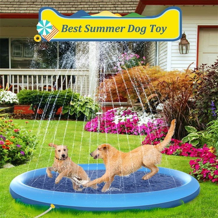 Non-Slip Splash Pad™ - Fun Summer Water Play for Pets