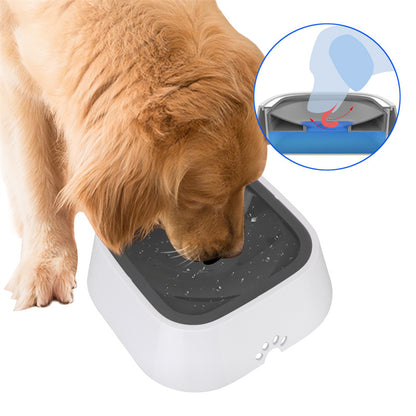 AquaSaver™ Floating Water Bowl - No More Spills, Just Happy Sips!