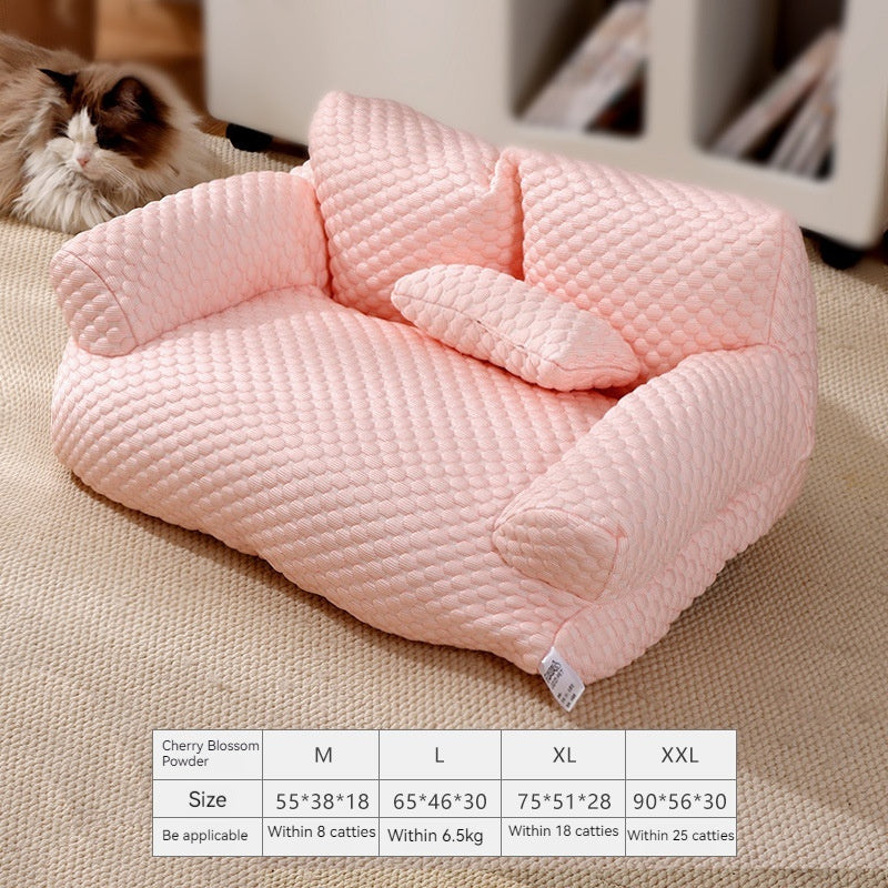 All-Seasons Pet Sofa - Removable, Washable, Waterproof, and Breathable