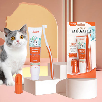 Pet Toothbrush Set - Happy teeth, Happy Pet