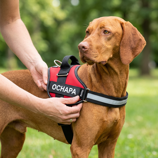Personalized Reflective Dog Harness